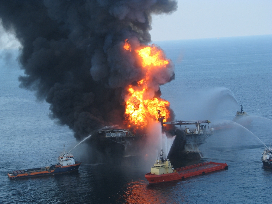 Deepwater Horizon Fire